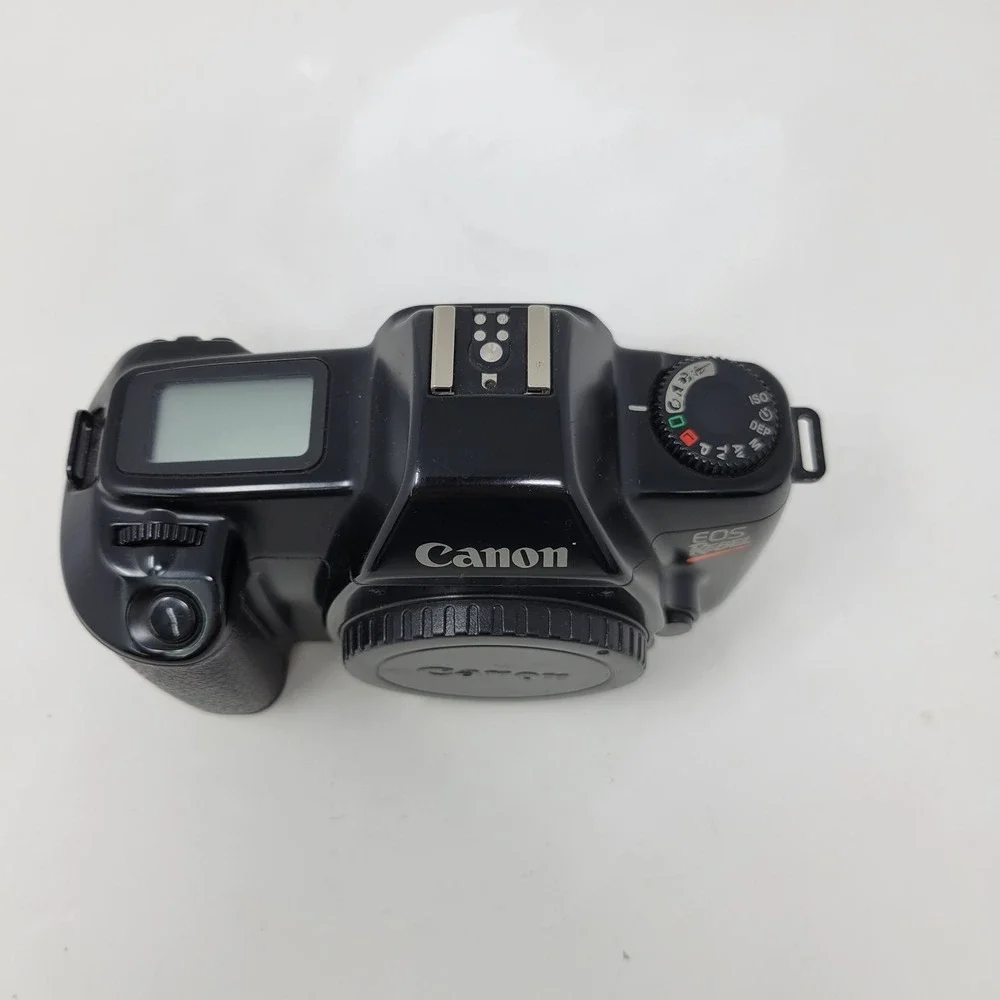 Canon EOS Rebel 35mm SLR Film Camera Body Only Black Mechanically Tested